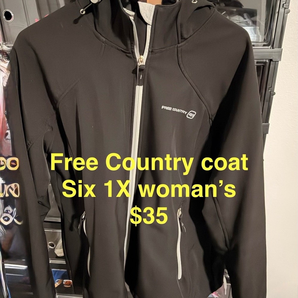 Free Country Women's Black Ski Jacket